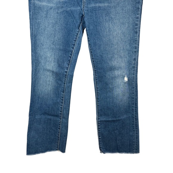 Pistola Lennon High Rise Crop Bootcut Jeans Size 26 Raw Hem - Picture 4 of 11